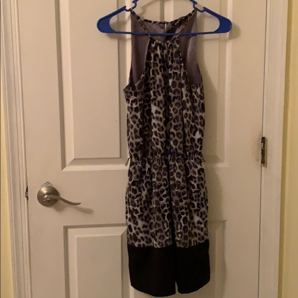 Cheetah print dress